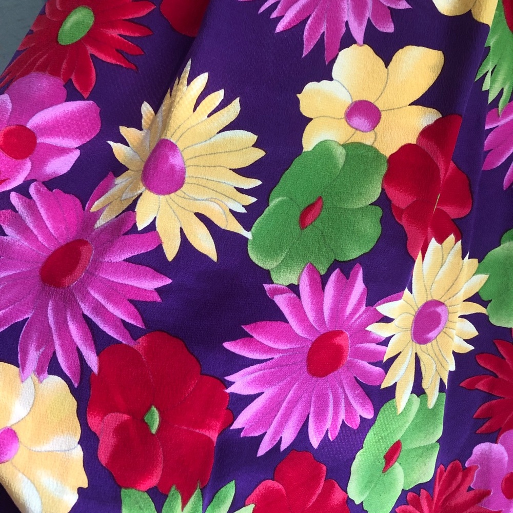 Vintage SILK SHORTS Marisa Christina Collection size medium 100% silk - Picture 2 of 7